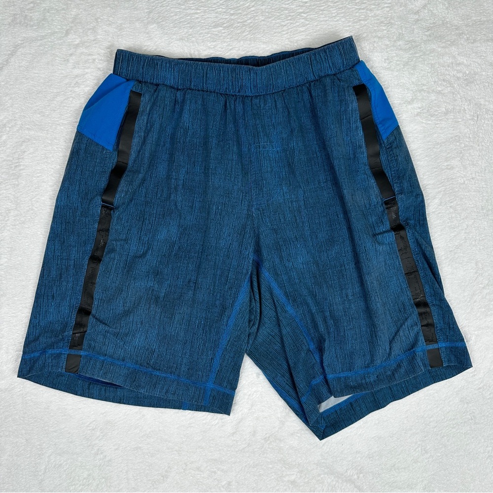 Lululemon Blue Performance Running Shorts 8.5" Inseam